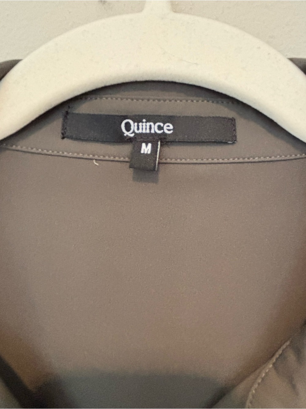 Quince Olive-Taupe Blouse - Picture 3 of 4